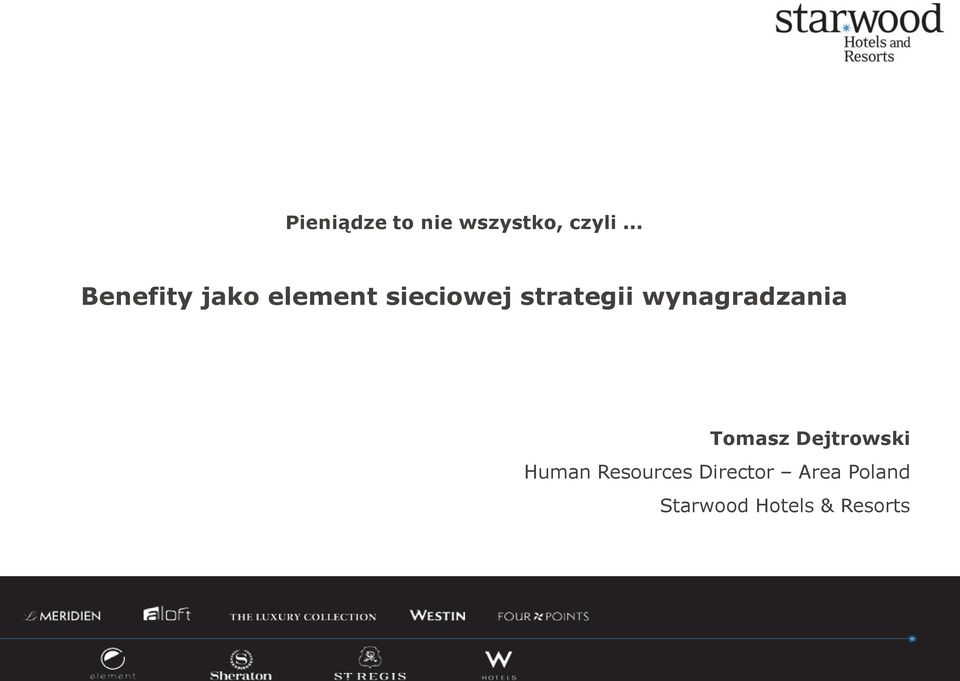 strategii wynagradzania Tomasz Dejtrowski