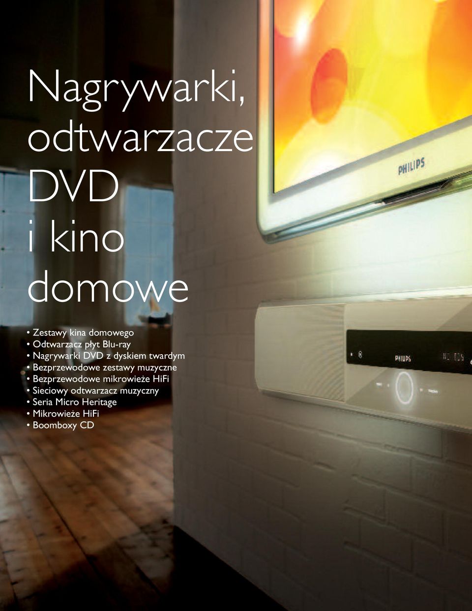 Bezprzewodowe zestawy muzyczne Bezprzewodowe mikrowieże HiFi