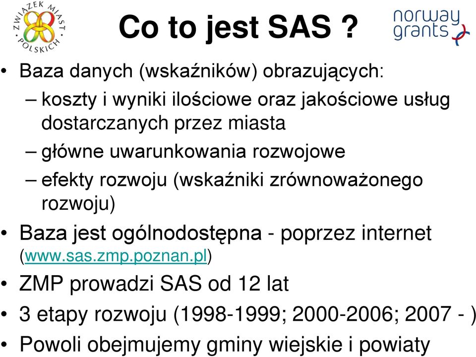 dostarczanych przez miasta główne uwarunkowania rozwojowe efekty rozwoju (wskaźniki zrównoważonego