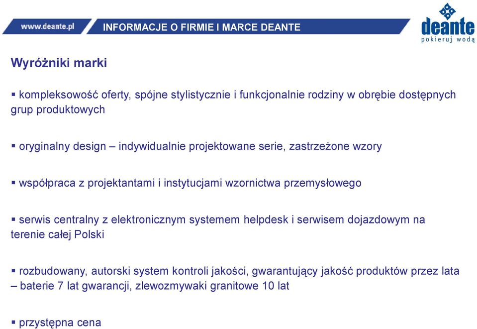 instytucjami wzornictwa przemysłowego serwis centralny z elektronicznym systemem helpdesk i serwisem dojazdowym na terenie całej Polski