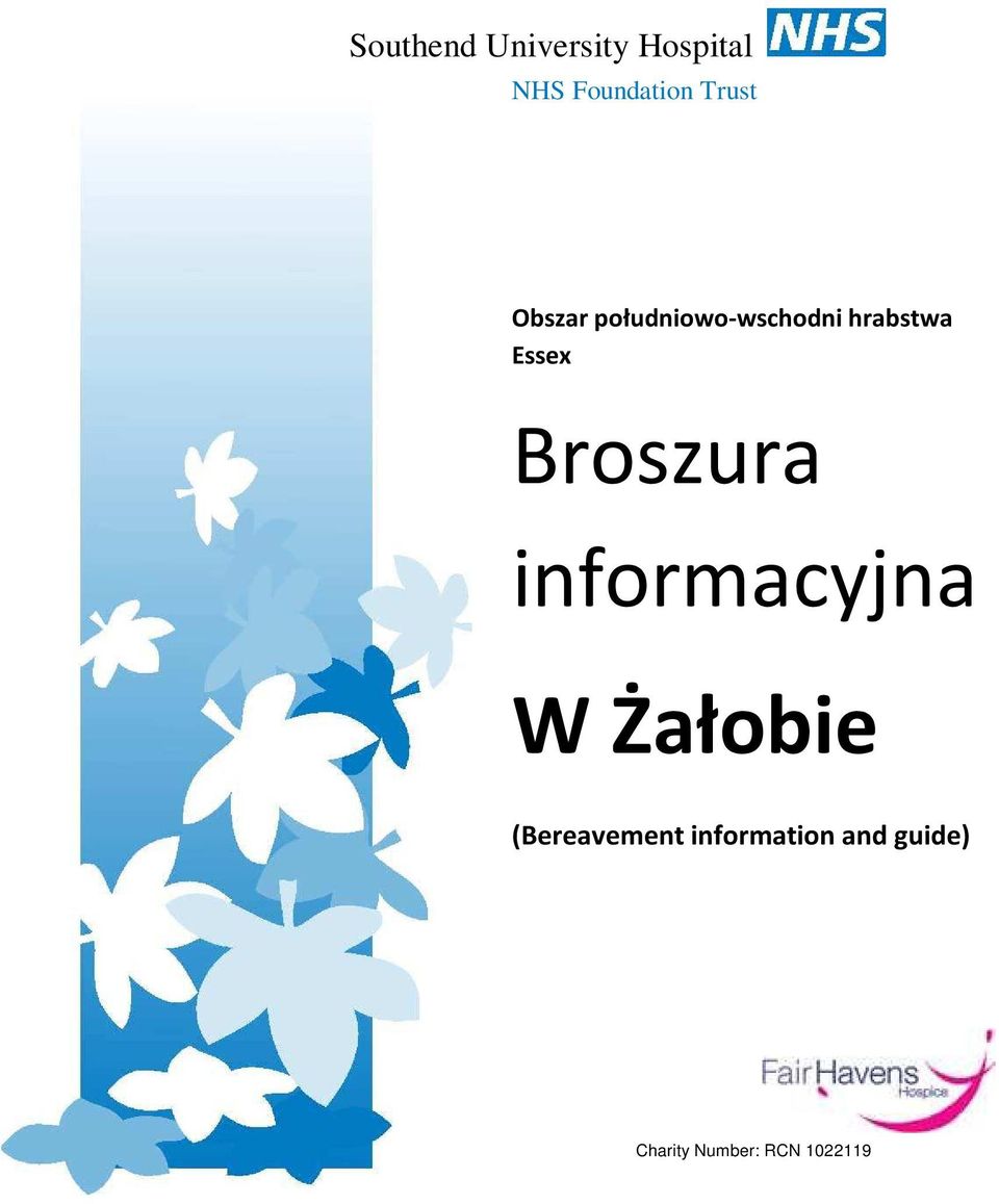 Essex Broszura informacyjna W Żałobie