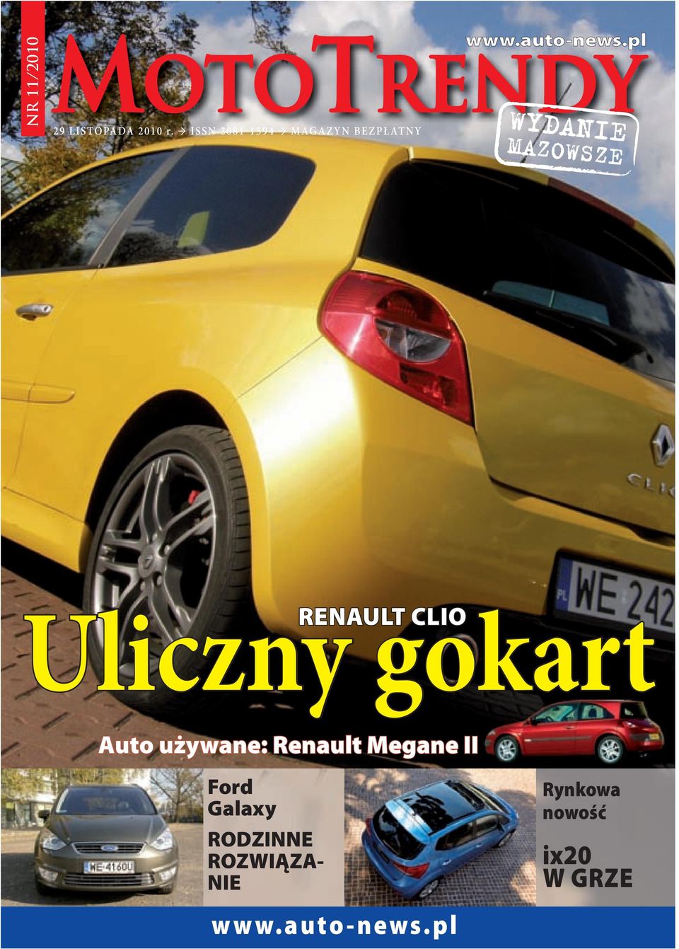 gokart CLIO Auto używane: Renault Megane II Ford