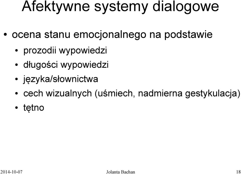 wypowiedzi długości wypowiedzi