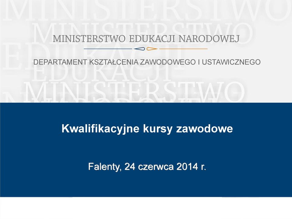 Kwalifikacyjne kursy