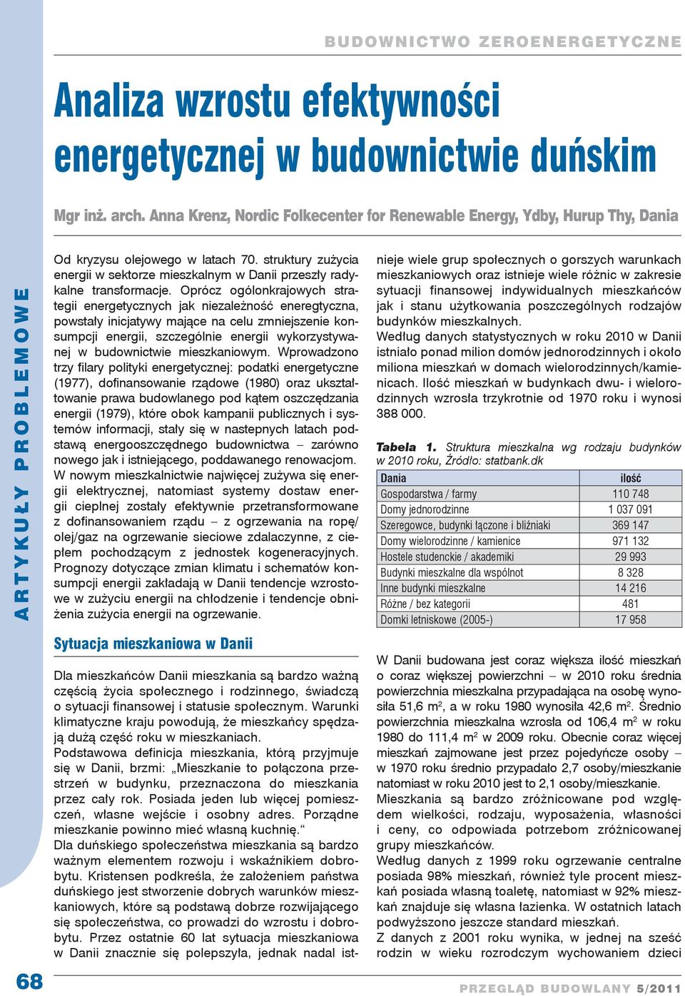 Oprócz ogólonkrajowych strategii energetycznych jak niezależność eneregtyczna, powstały inicjatywy mające na celu zmniejszenie konsumpcji energii, szczególnie energii wykorzystywanej w budownictwie