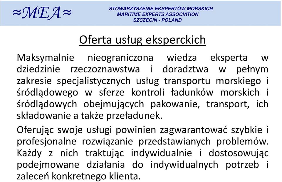 transport, ich składowanie a także przeładunek.