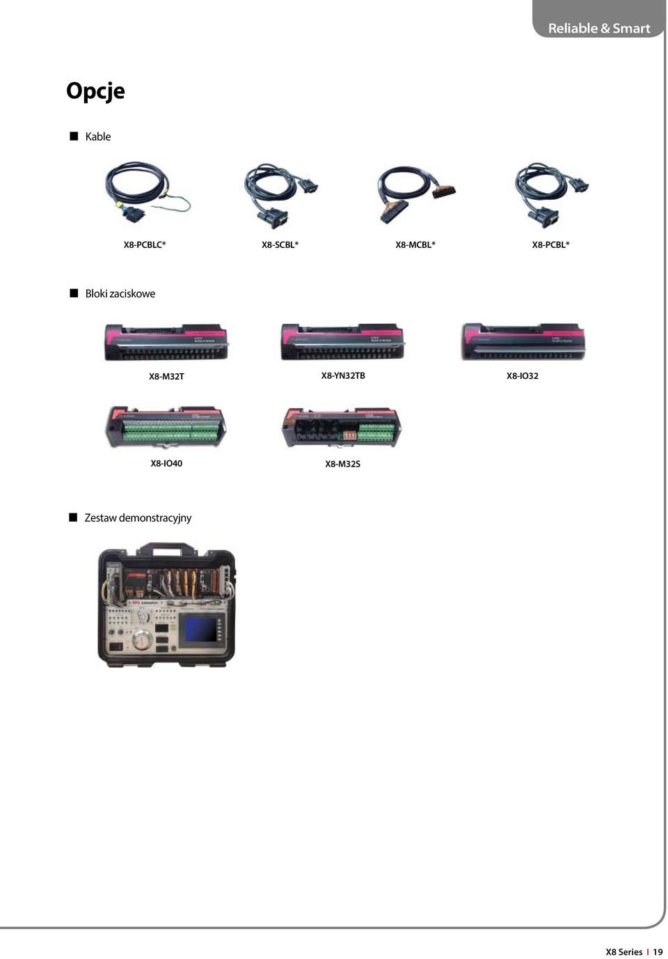 X8-M32T X8-YN32TB X8-IO32 X8-IO40