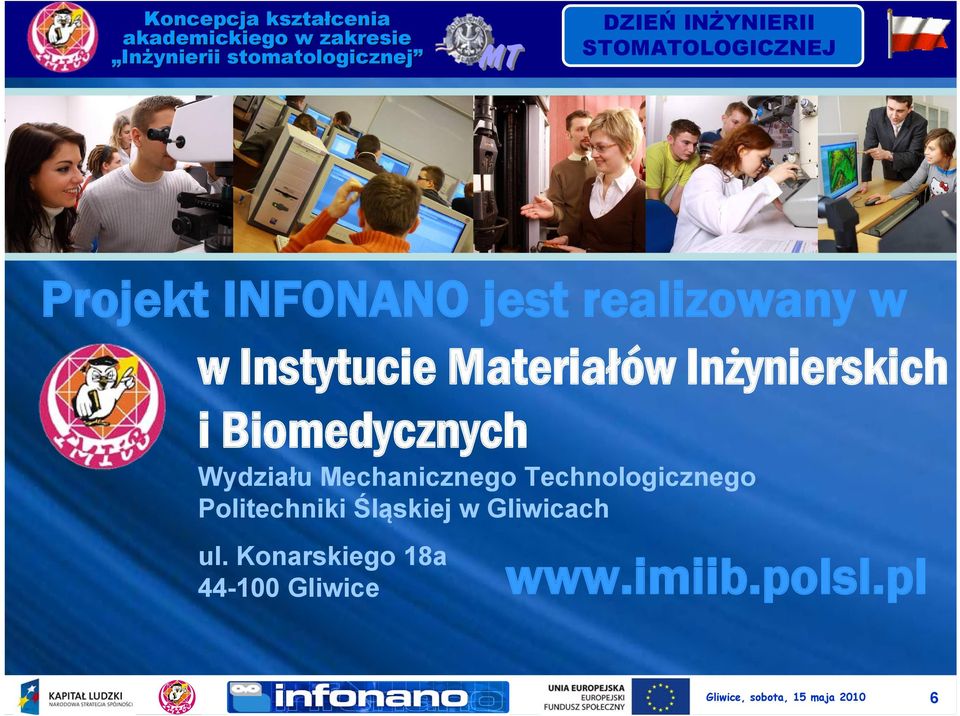 Technologicznego Politechniki Śląskiej w Gliwicach ul.