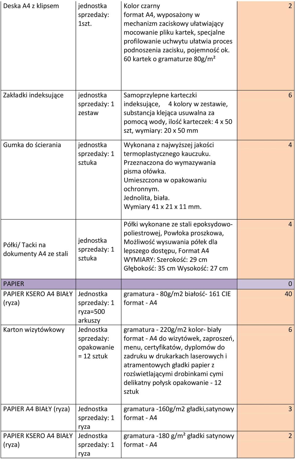 50 mm 6 Gumka do ścierania Wykonana z najwyższej jakości termoplastycznego kauczuku. Przeznaczona do wymazywania pisma ołówka. Umieszczona w opakowaniu ochronnym. Jednolita, biała. Wymiary x x mm.