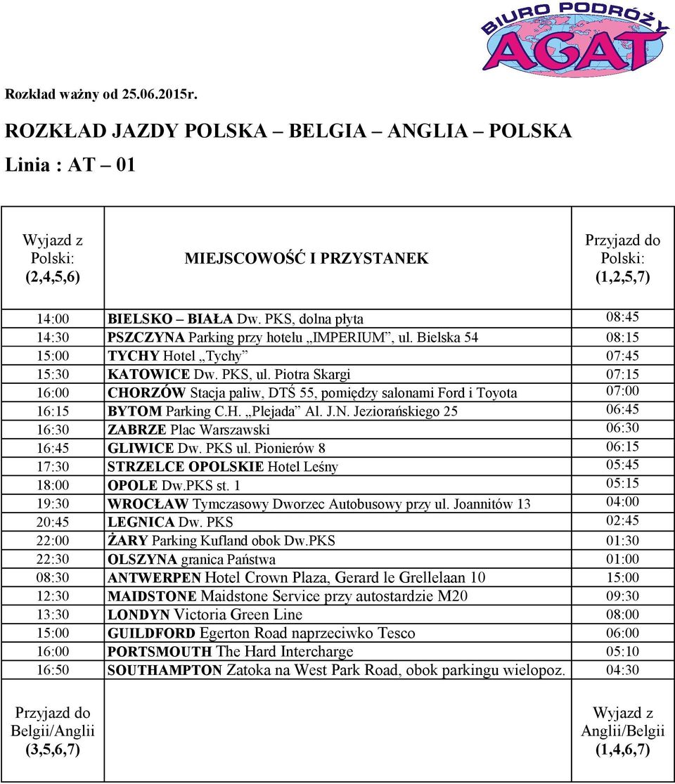 Parking przy hotelu IMPERIUM, ul.