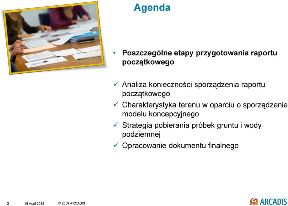 Charakterystyka terenu w oparciu o sporządzenie modelu