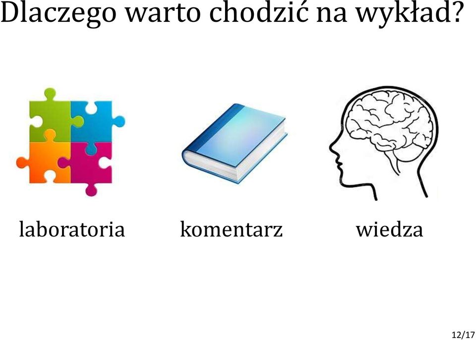 wykład?