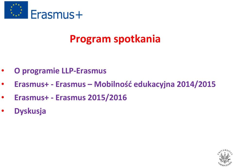 Mobilność edukacyjna 2014/2015