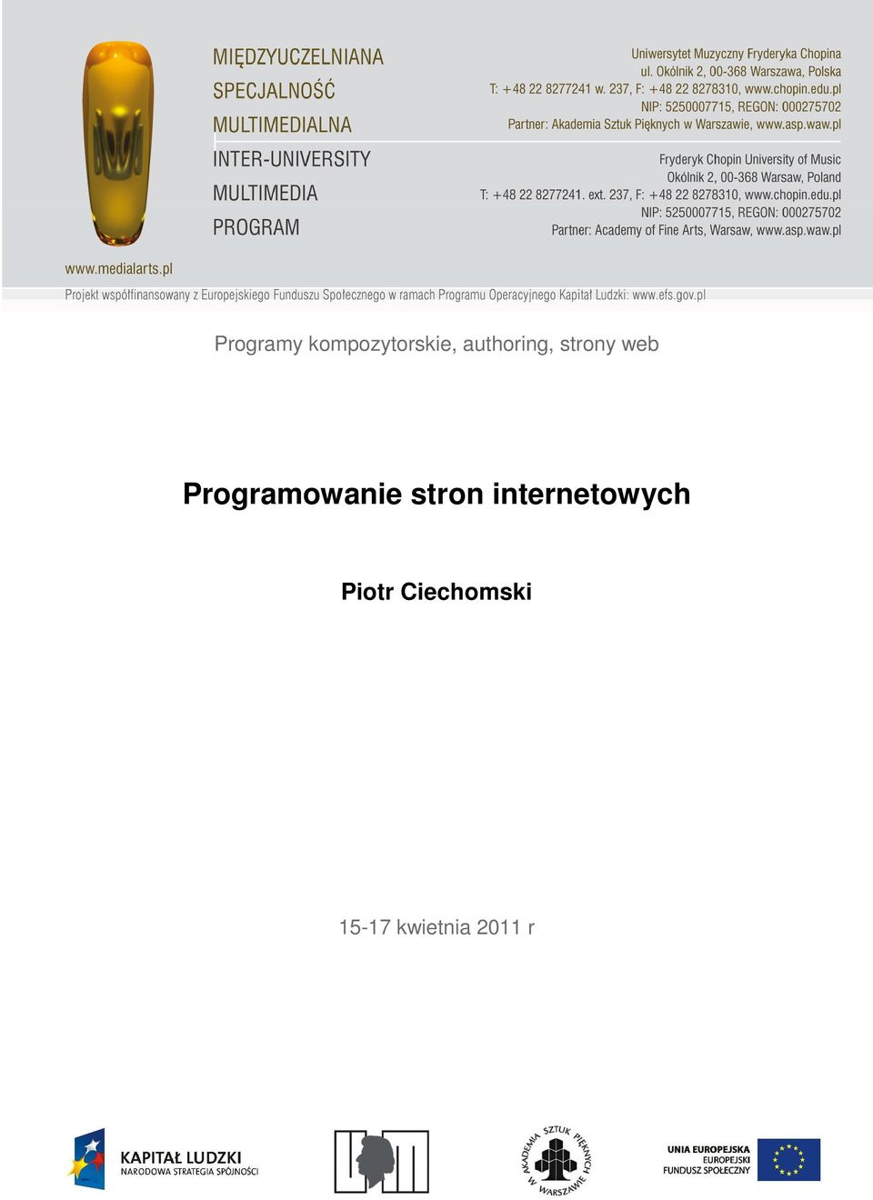 Programowanie stron