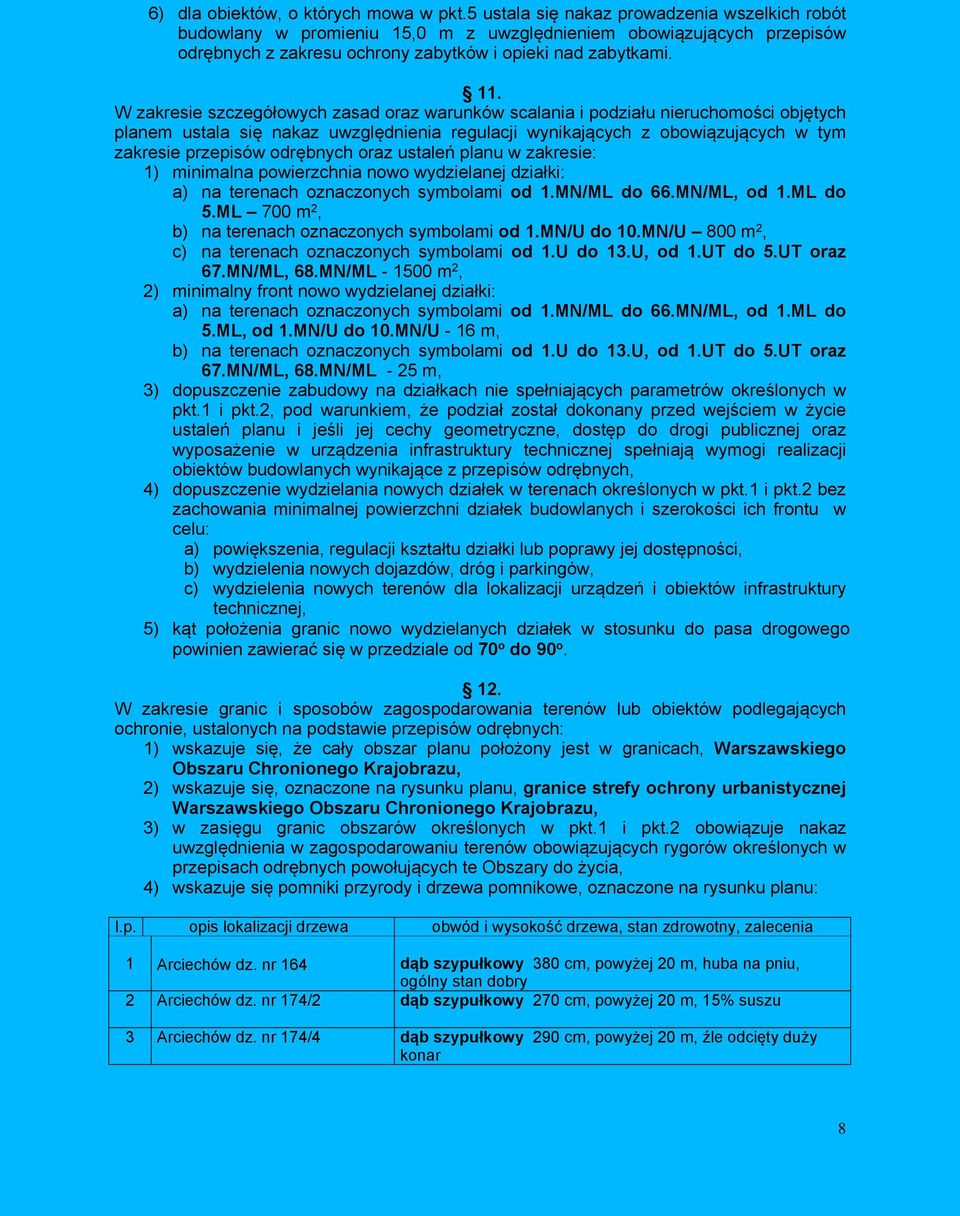 noo ydzlanj dzał: a na trnach oznaczonych sybola od 1.MN/ML do.mn/ml, od 1.ML do.ml 700 2, b na trnach oznaczonych sybola od 1.MN/U do.mn/u 00 2, c na trnach oznaczonych sybola od 1.U do 13.U, od 1.