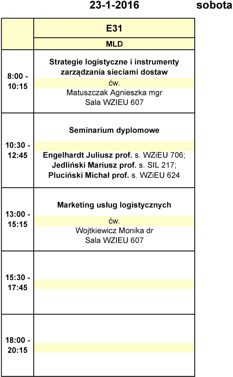 WZiEU 706; Jedliński Mariusz prof. s.