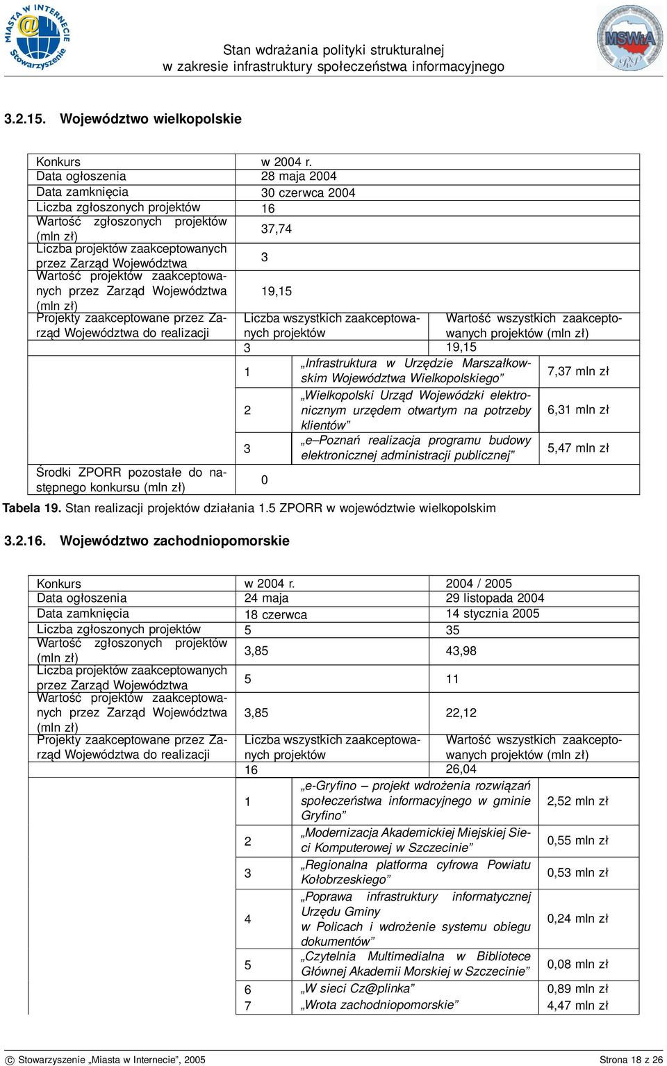 Urzędzie Marszałkowskim Województwa Wielkopolskiego Wielkopolski Urząd Wojewódzki elektronicznym urzędem otwartym na potrzeby klientów e Poznań realizacja programu budowy elektronicznej administracji