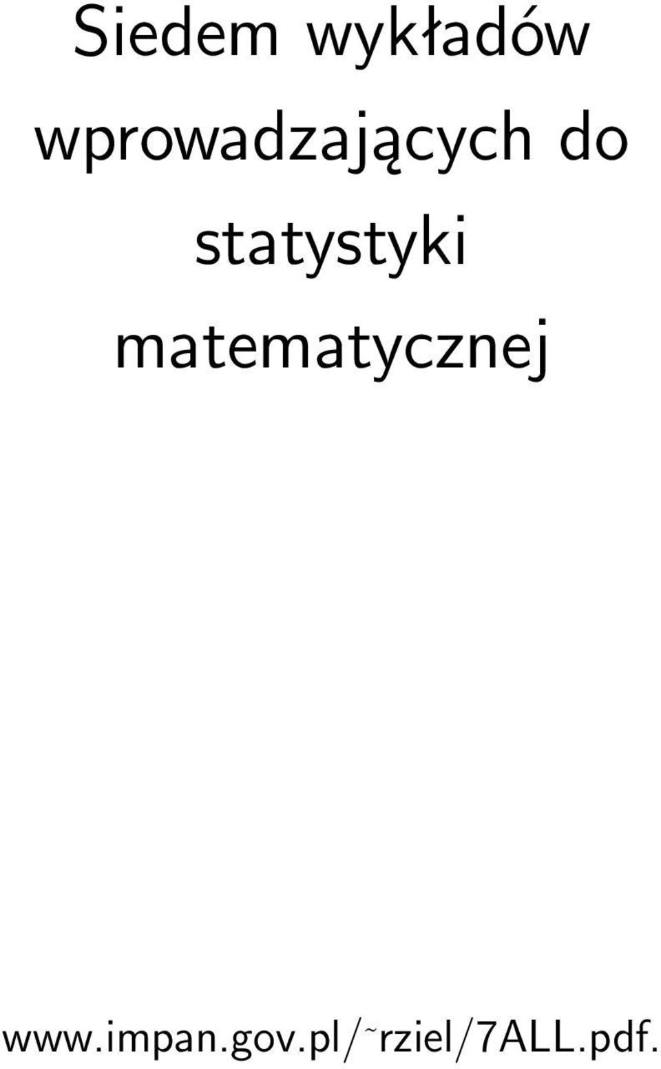 statystyki