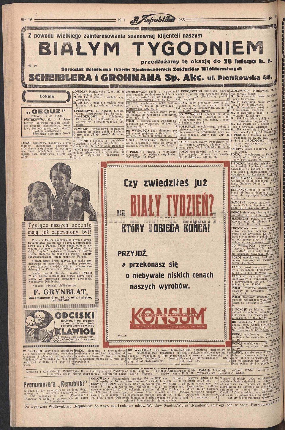 I piętro Szybko i sprawnie realizuje wszelkie zlecenia mieszkaniowe, lokalowe bez odstępnego oraz sklepy i pokoje umeblowane. Zgłoszenia bezpłatnie.