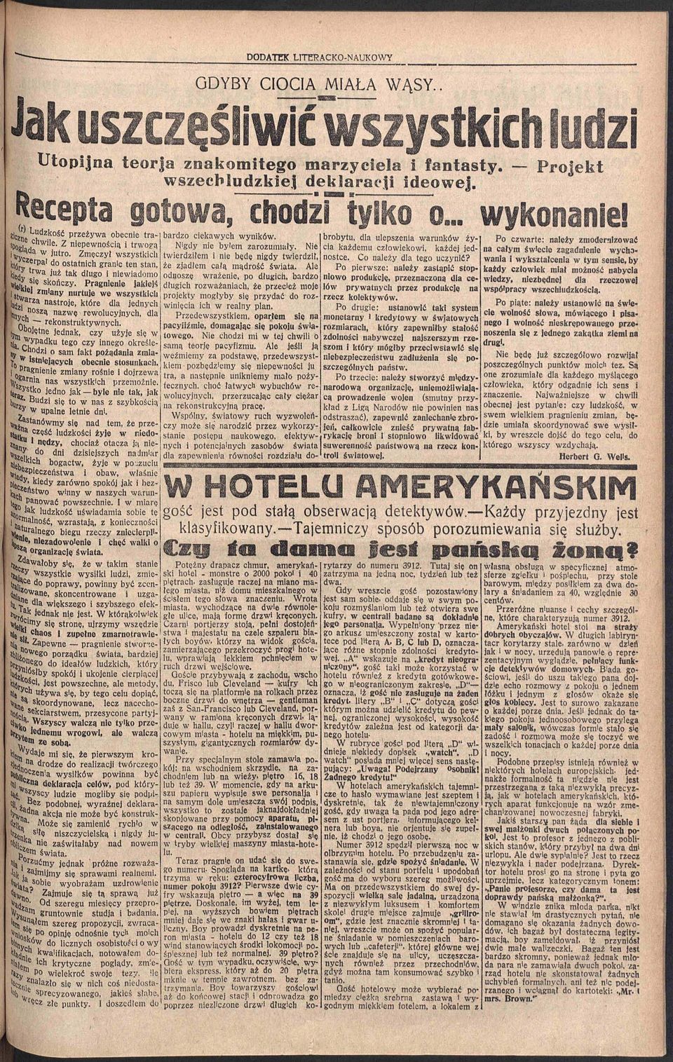 Z niepewnością i trwogą Nigdy nie by'em zarozumiały. Nie cia każdemu człowiekowi, każdej jednostce. Co należy dla tego uczynić?