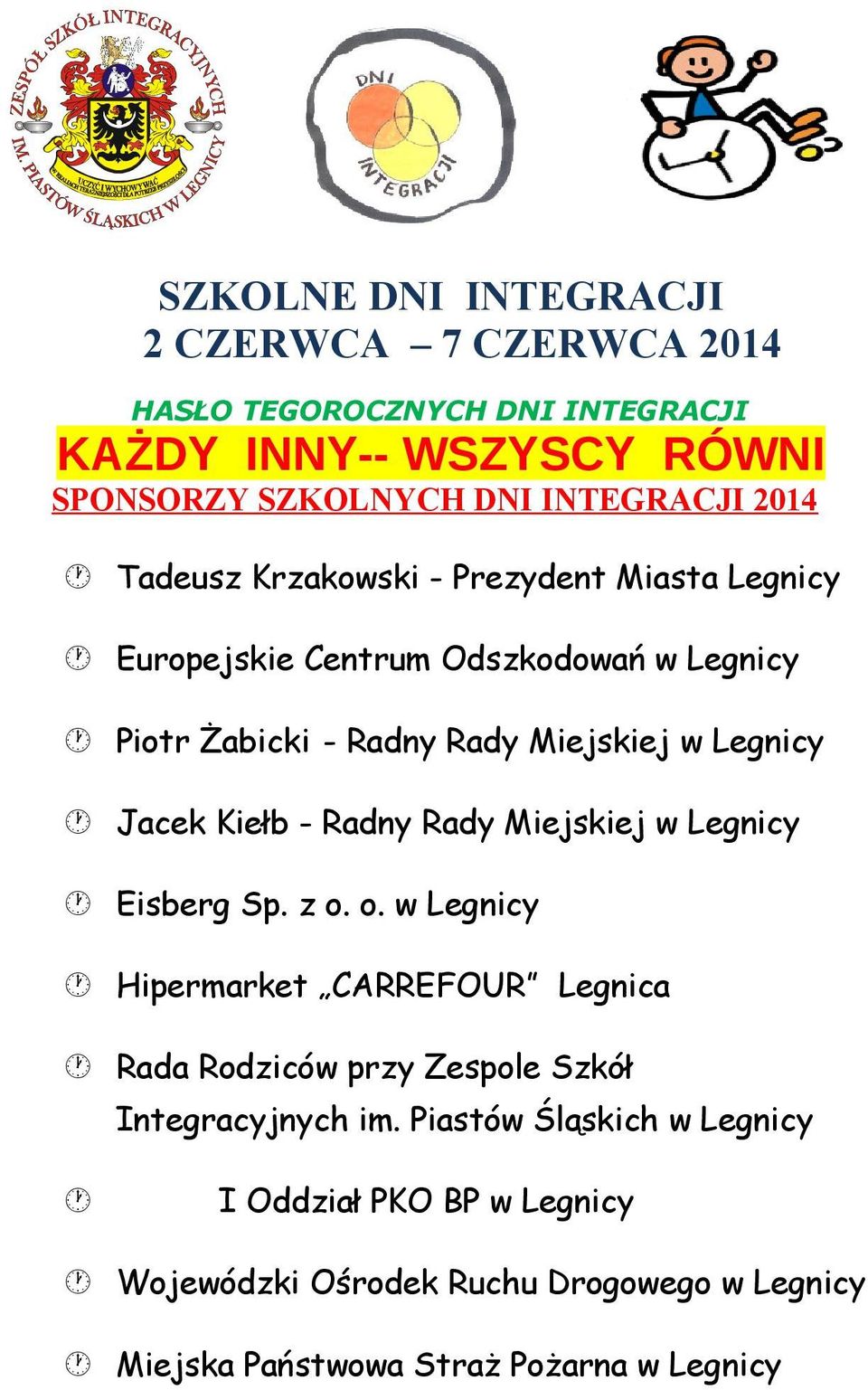 Kiełb - Radny Rady Miejskiej w Legnicy Eisberg Sp. z o.