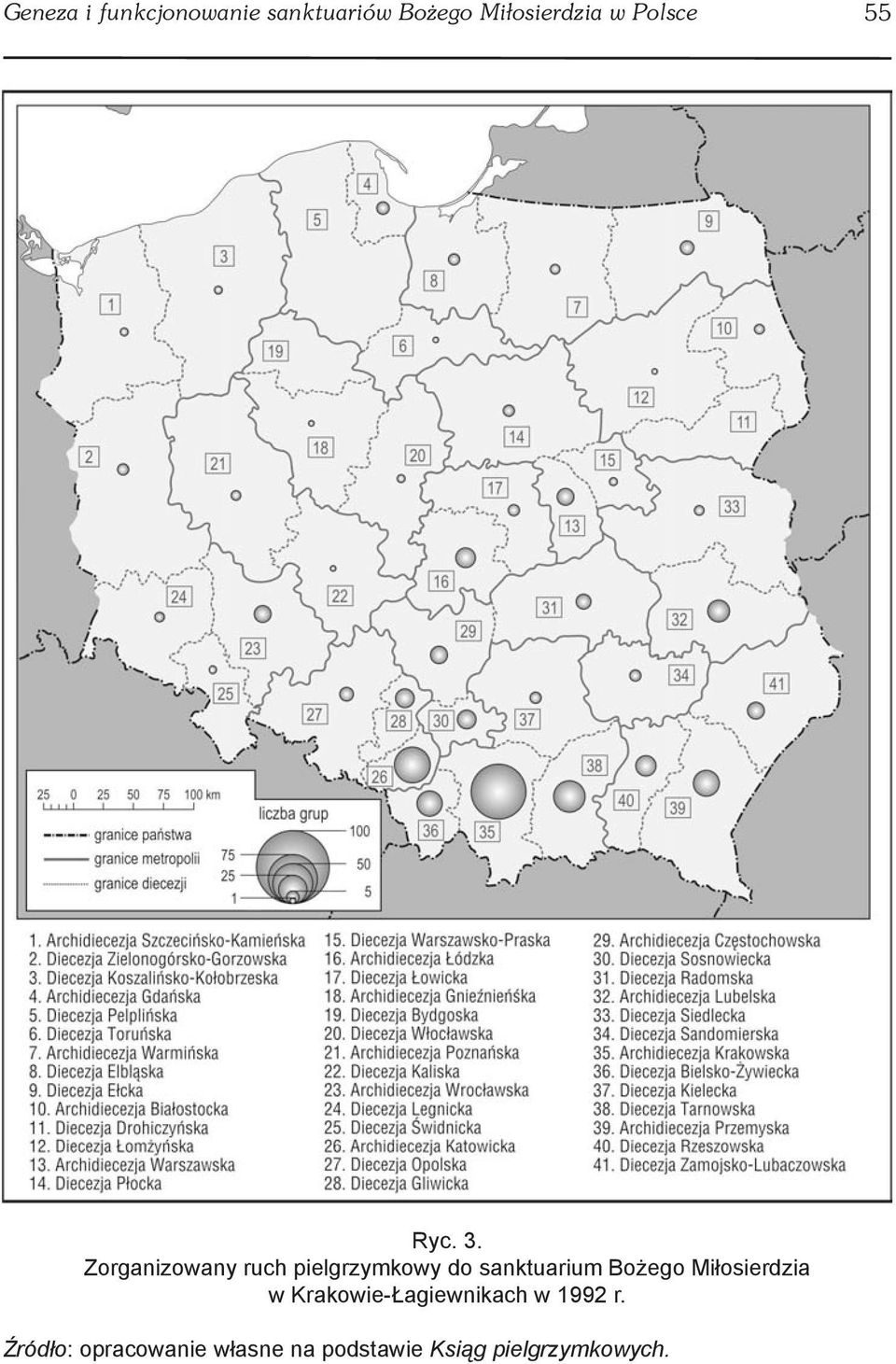 Zorganizowany ruch pielgrzymkowy do sanktuarium Bożego