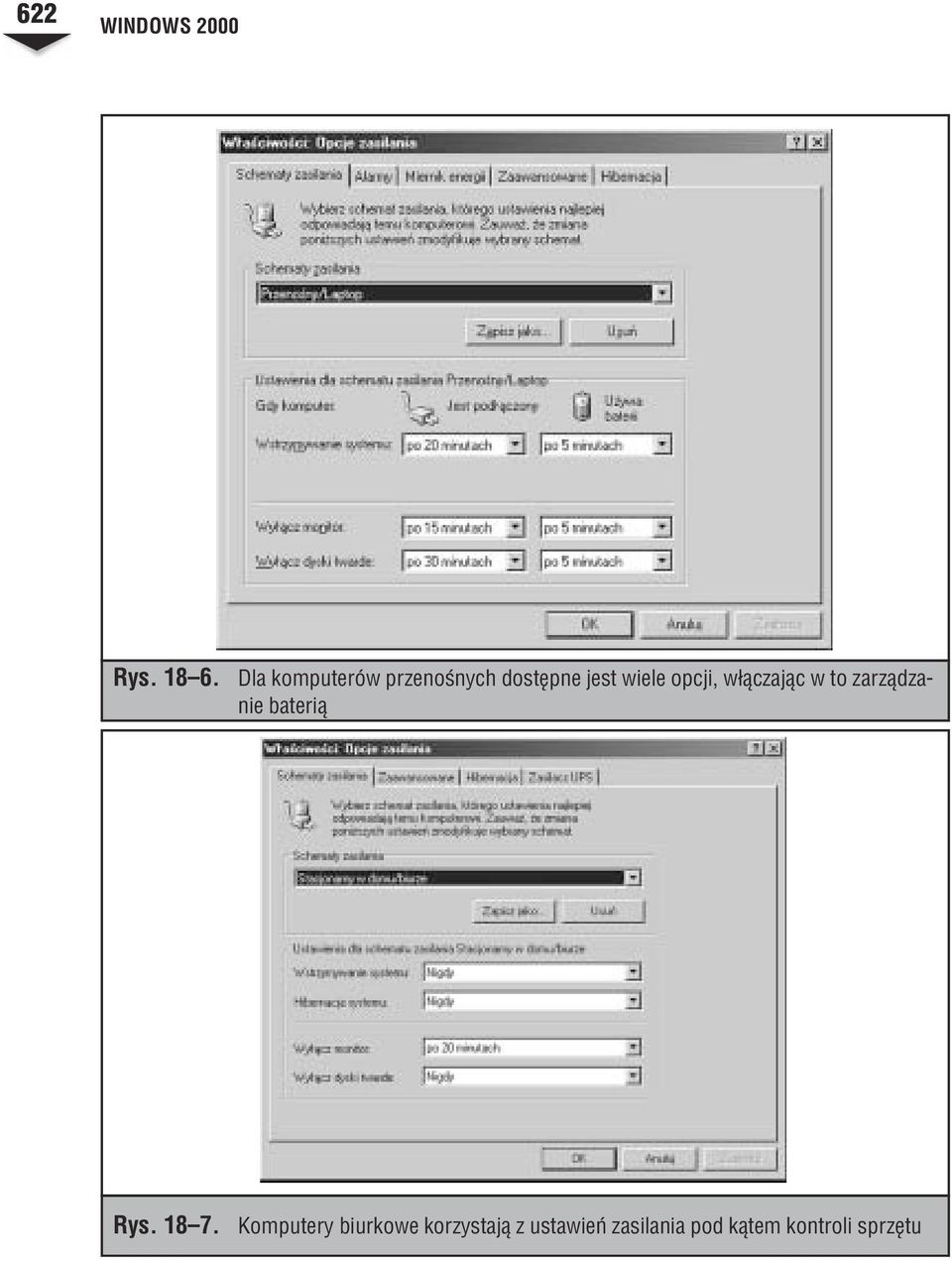 opcji, w³¹czaj¹c w to zarz¹dzanie bateri¹ Rys. 18 7.