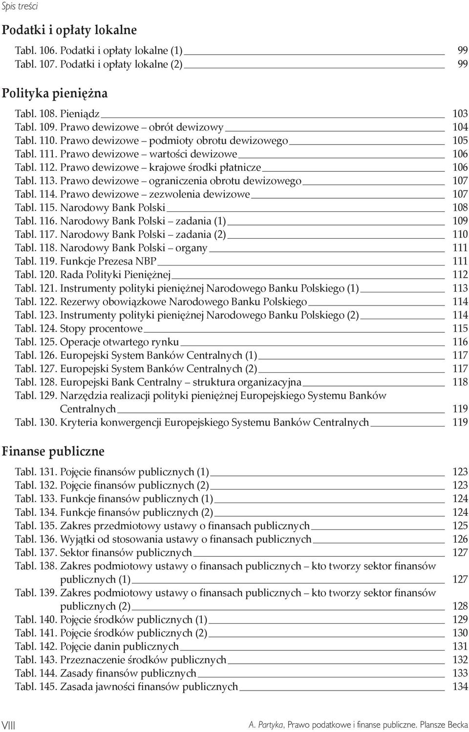 113. Prawo dewizowe ograniczenia obrotu dewizowego 107 Tabl. 114. Prawo dewizowe zezwolenia dewizowe 107 Tabl. 115. Narodowy Bank Polski 108 Tabl. 116. Narodowy Bank Polski zadania (1) 109 Tabl. 117.