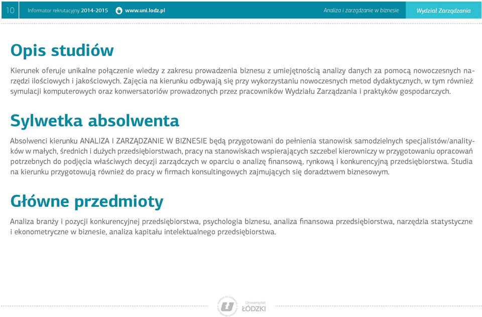 narzędzi ilościowych i jakościowych.