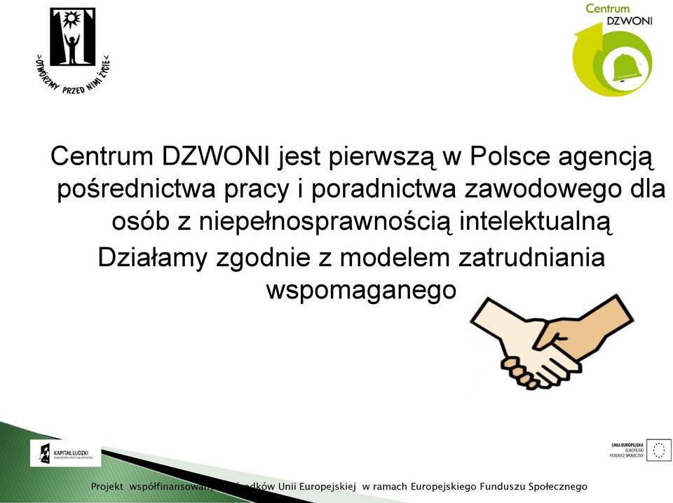 dla osób z niepełnosprawnością intelektualną