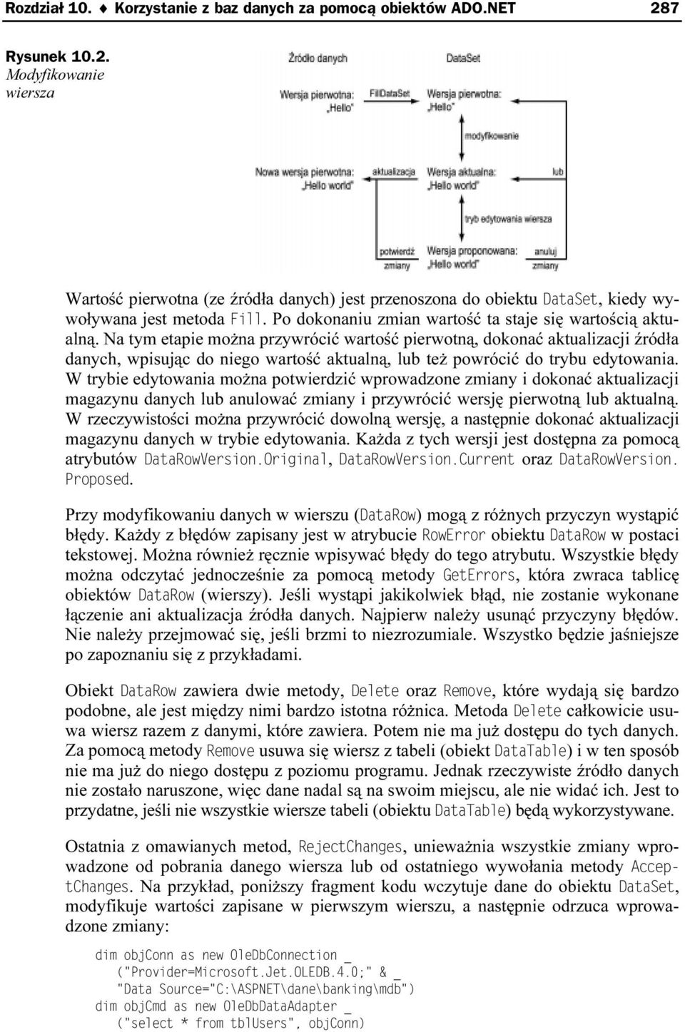 Na tym etapie można przywrócić wartość pierwotną, dokonać aktualizacji źródła danych, wpisując do niego wartość aktualną, lub też powrócić do trybu edytowania.