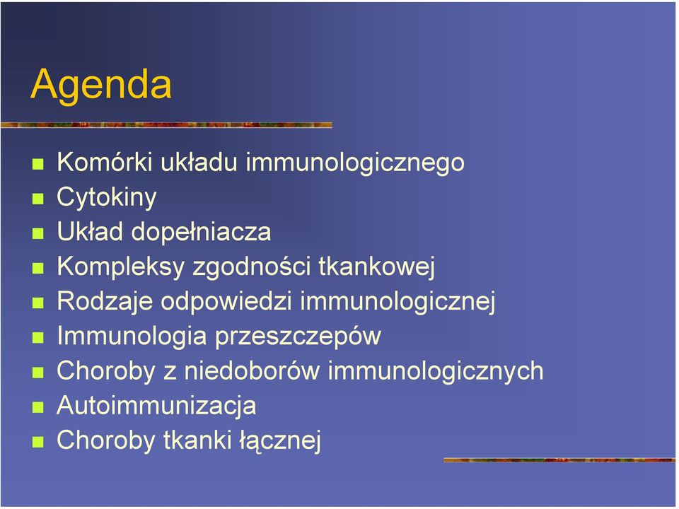 Rodzaje odpowiedzi immunologicznej! Immunologia przeszczepów!