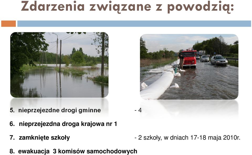 nieprzejezdna droga krajowa nr 1 7.