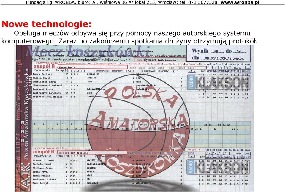 systemu komputerowego.