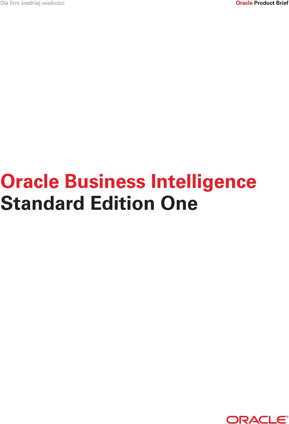 Brief Oracle Business