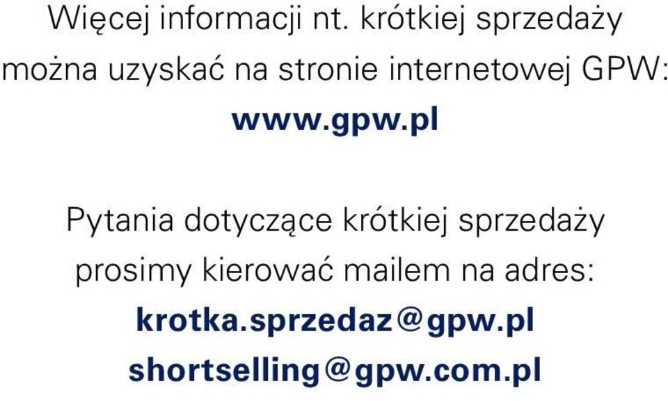 internetowej GPW: www.gpw.