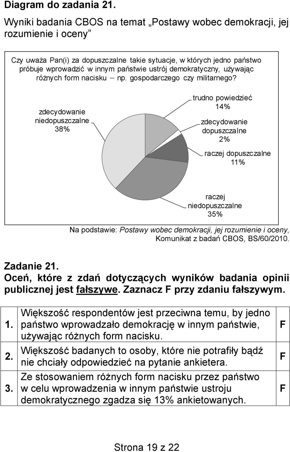 demokratyczny, używając różnych form nacisku np. gospodarczego czy militarnego?