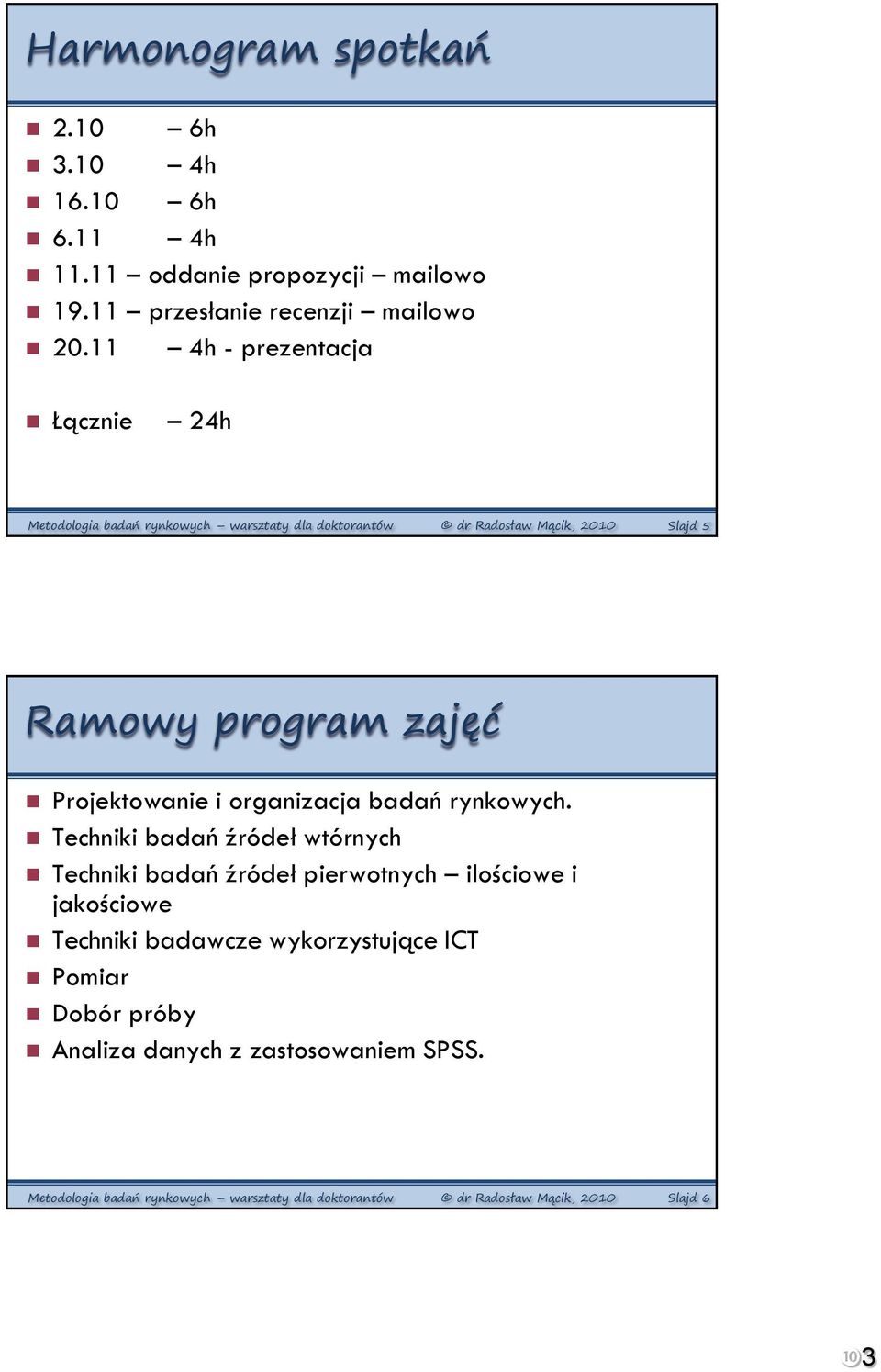 Projektowanie i organizacja badań rynkowych.