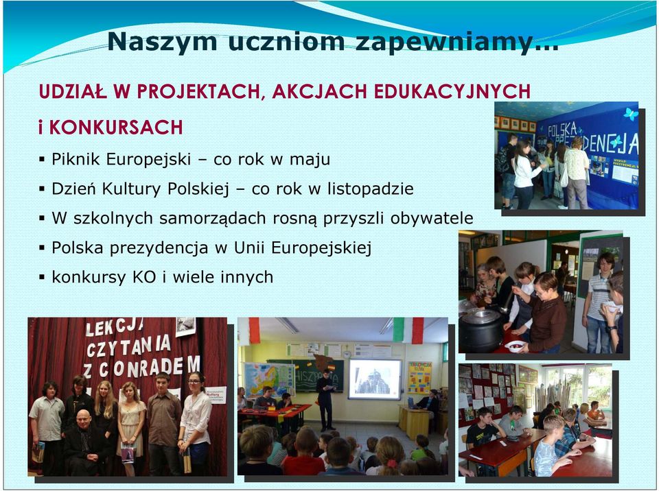 listopadzie W szkolnych samorządach rosną przyszli obywatele