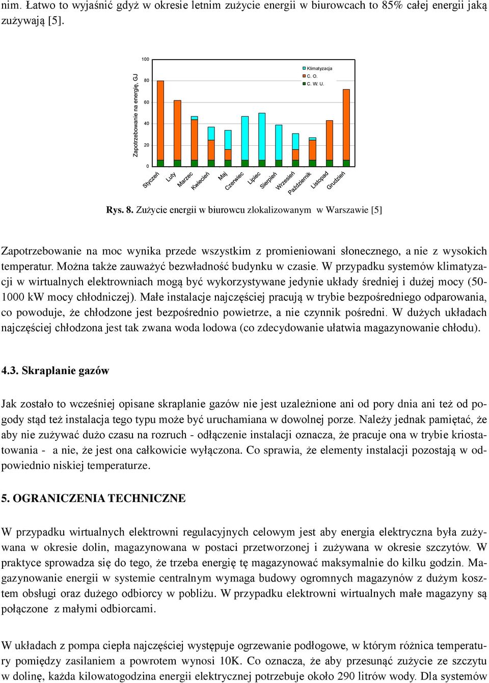 Klimatyzacja C. O. C. W. U. 60 40 20 0 Rys. 8.