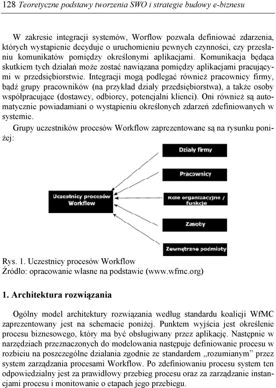 Integracji mogą podlegać równieŝ pracownicy firmy, bądź grupy pracowników (na przykład działy przedsiębiorstwa), a takŝe osoby współpracujące (dostawcy, odbiorcy, potencjalni klienci).