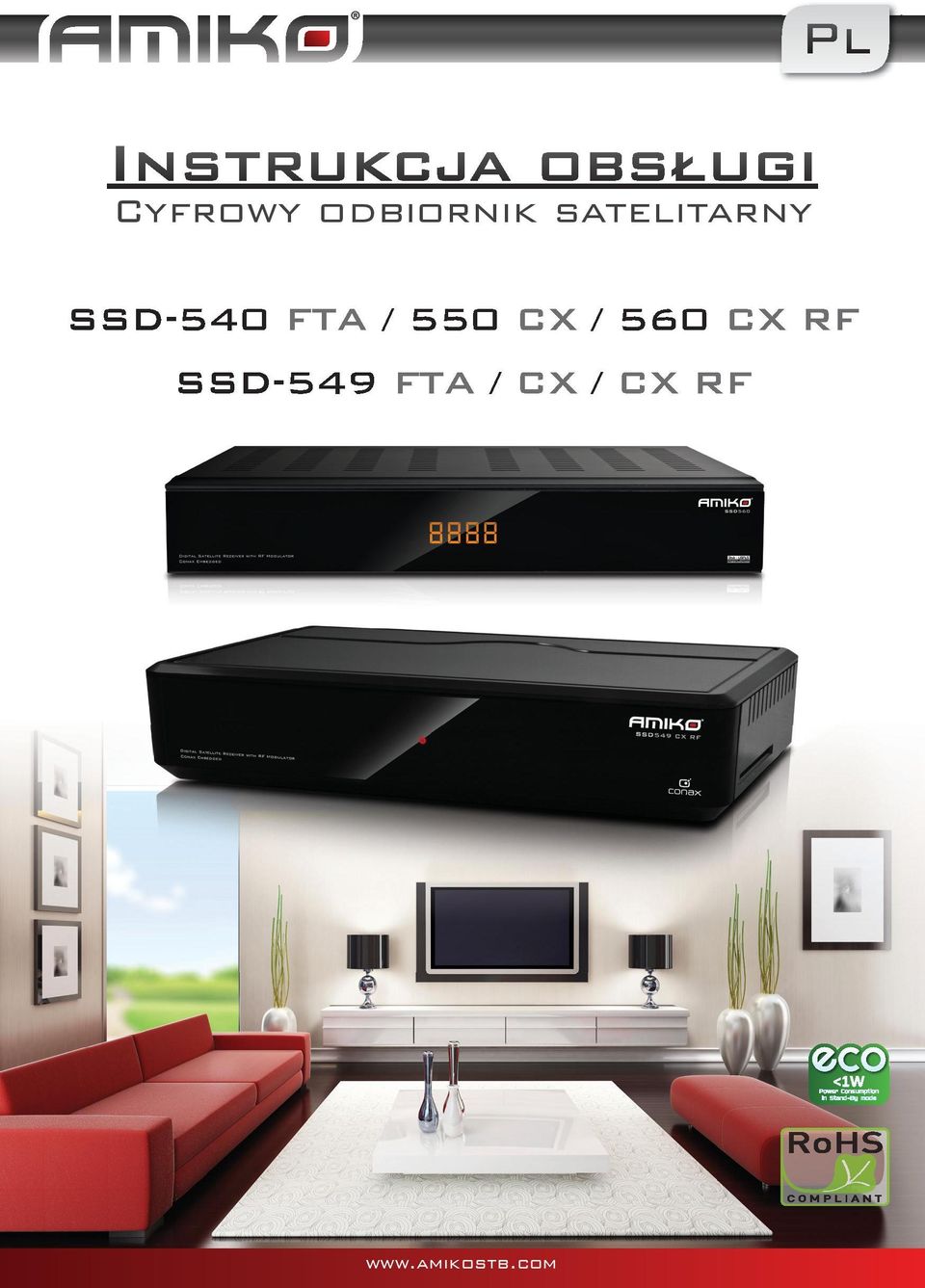 SSD-540 FTA / 550 CX / 560 CX