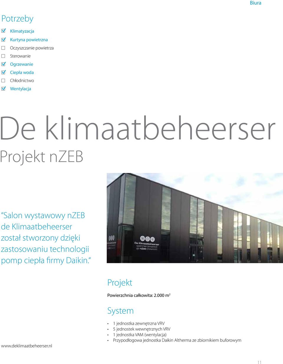 000 m 2 www.deklimaatbeheerser.