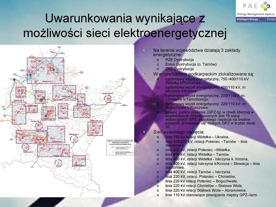 systemwy węzeł energetyczny; 220/110kV, m.