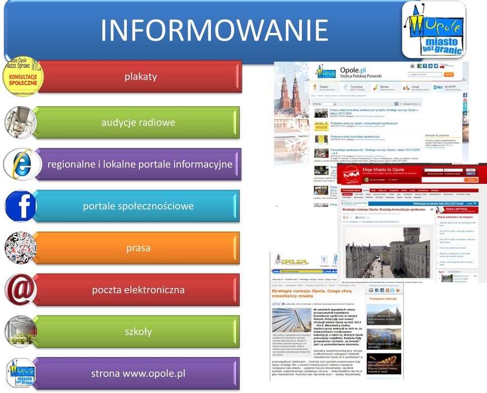 informacyjne portale społecznościowe