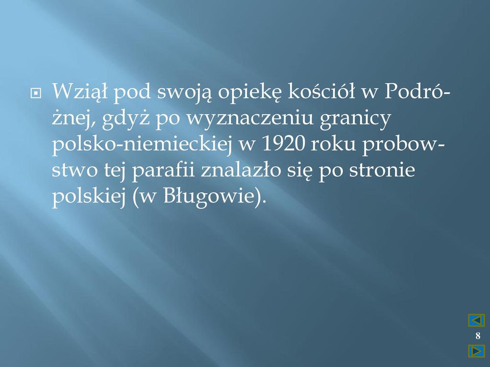 polsko-niemieckiej w 1920 roku probowstwo