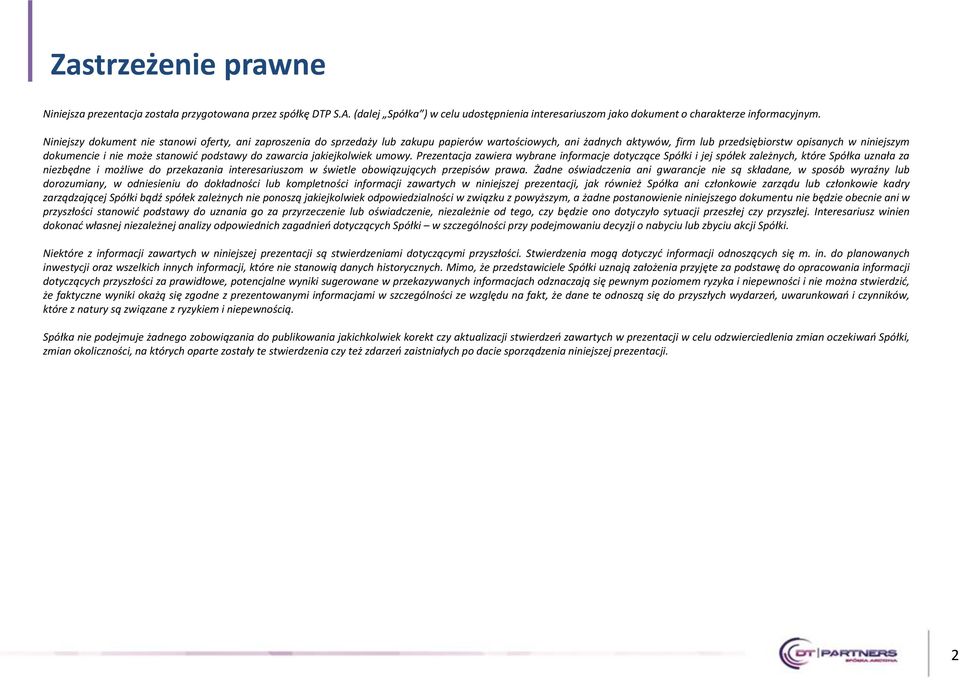 stanowić podstawy do zawarcia jakiejkolwiek umowy.