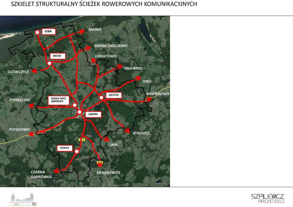 GNIEWINO ORLE STOWĘCINO NOWA WIEŚ LĘBORSKA ŁĘCZYCE