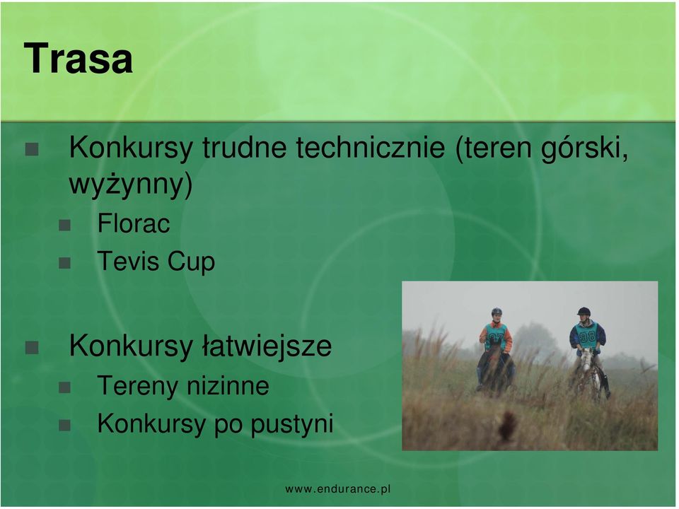 wyżynny) Florac Tevis Cup