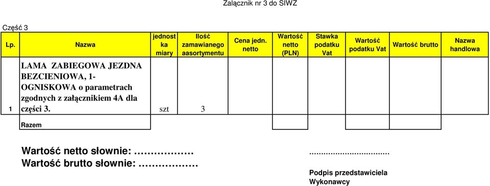 BEZCIENIOWA, - OGNISKOWA o